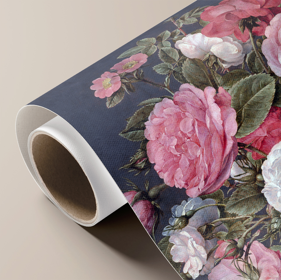 Roses in a Glass Vase By Jacob van Hulsdonck MUR Gallery